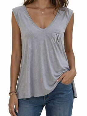 DKNY JEANS XS flowy muscle tee